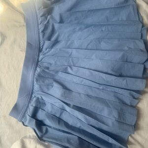 High rise pleated lulu skirt